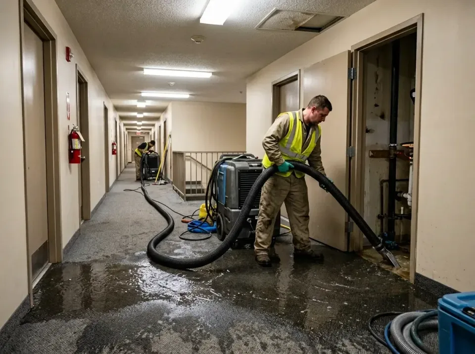 multi-unit-apartment-hallway-f-005 — frequently asked questions, Emergency Burst Pipe Water Extraction & Removal in Golden M…